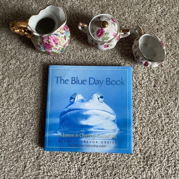 A Lesson in Cheering Yourself Up "The Blue Day Book" - Picture 1 of 3